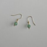 アベンチュリン　ピアス