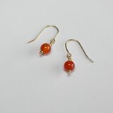 カーネリアン　ピアス