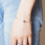 キューブブレスレット　SILVER