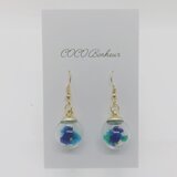 ガラスドームピアス No.02