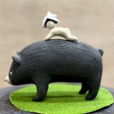 金タロウとツキノワグマの画像