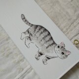 【参考作品】⑭グレーきじ模様の画像