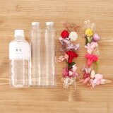 2019 母の日 ハーバリウムキット （ガラス瓶2本、花材セット2種類、オイル1本）