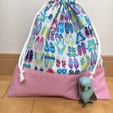 バレーシューズな体操着袋