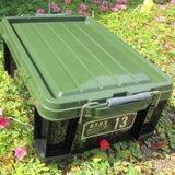 ふるい土や使用済みの土を再利用する容器（土の病原菌や害虫を消毒）