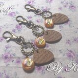 *Leaf*ハムコーンマヨパンのキーホルダー