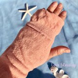 茜染め♡シルクアームカバー 受注生産