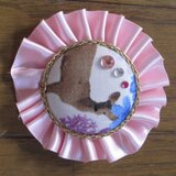 りぼんブローチ