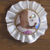 りぼんブローチ