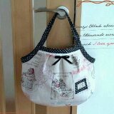 エレガントなアンティーク調＊スイーツ柄グラニーバッグ