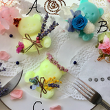 結婚式 プチギフト くまさんの贈り物❤︎アロマワックスサシェ ✳︎受注製作✳︎の画像