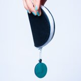 手のひらサイズ ミニウォレット ブラック