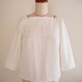 《sale》Veronica -white blouse-