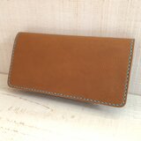 ミネルバボックスレザー★軽量長財布（コニャック）