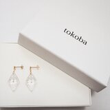 tokoba ピラミッド･ピアスmini 菊つなぎ(K18)