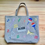 お稽古バッグ　音楽