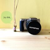 はじっこバンブー　≪stick natural≫　◆camera◆Lens×pink