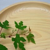 木製食器　ヒノキの器　24cmの画像