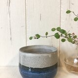 紺青釉ころんとカップ