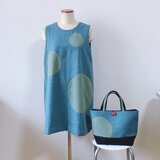 【秋冬】ロングベスト&トートバッグのセット＊atelierbobbin＊