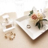 プリザーブドフラワーの小物トレイ(NO.273)