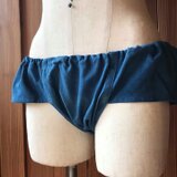 カラダとココロが喜ぶ 　草木染め　ヒラヒラふんどしぱんつ　冷え取り　藍染め