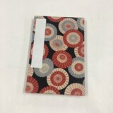 赤色 番傘模様/御朱印帳【大】