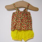 子供用サンドレスとかぼちゃパンツの画像