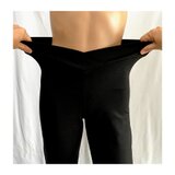 穿いている感じがしない美脚快適ストレートロングパンツ:1サイズで7～13号対応！通年使用◎【丈長め股下73㎝】黒ブラック