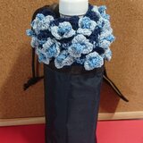 お花飾りのペットボトルカバー