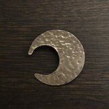 【受注生産】洋白の三日月ブローチの画像