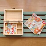 花柄のアクセサリーボックス