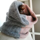 カシミヤのネックウォーマー