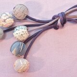 和布ビーズバッグチャーム・D14