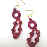 ピアス005(ローズ)