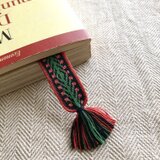 カード織りブックマーク ::climbing rose::