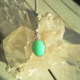 クリソプレーズのネックレス