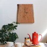 一点もの 無垢の木の掛け時計 山桜