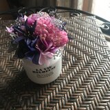 アーティシャルフラワーのアレンジポット