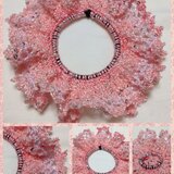 ピンクグラデーション シュシュ