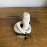 m 白蛇の置物