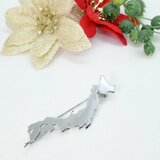 2020　東京オリンピックSVダイヤモンドJapanブローチ　シルバー(日本製)