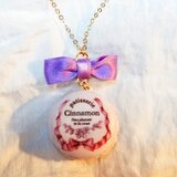 マカロンネックレス＊ラベンダー＊ミニ