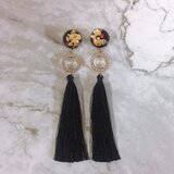 冬の星　（ガラス：ピアス）