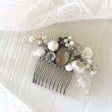 シャビーホワイトの髪飾り〜どんな時も素直に自分らしく生きる〜