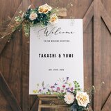 人気！結婚式　ウェルカムボード☆U（A1/B2/A2/B3/A3/B4/A4）