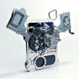 カシャっと開く!【メカニカルカードケース・名刺入れ】スチームパンクver / 珍しくてカッコいい！