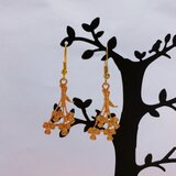 ボタニカルパーツのピアス/イヤリング