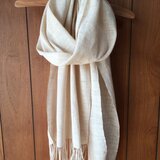手紡ぎ木綿のストール
