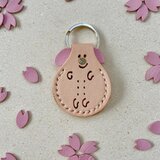 春限定！さくらハッピーわんちゃんコインキーホルダー